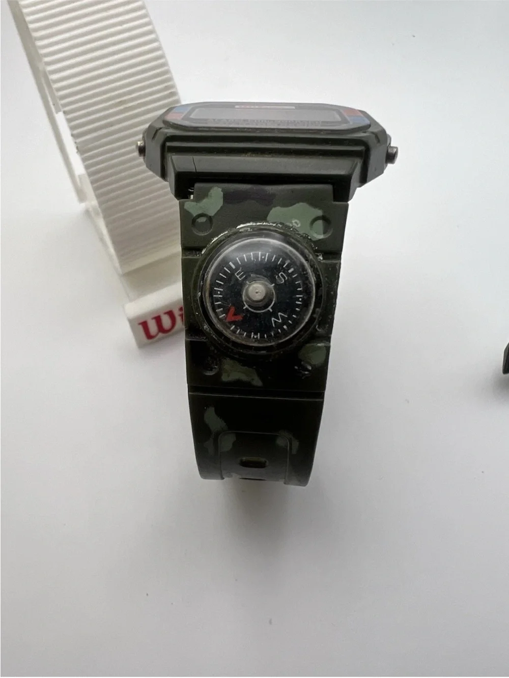 Wilson Digital Sport Watch in Green Camo with Black Dial Accents